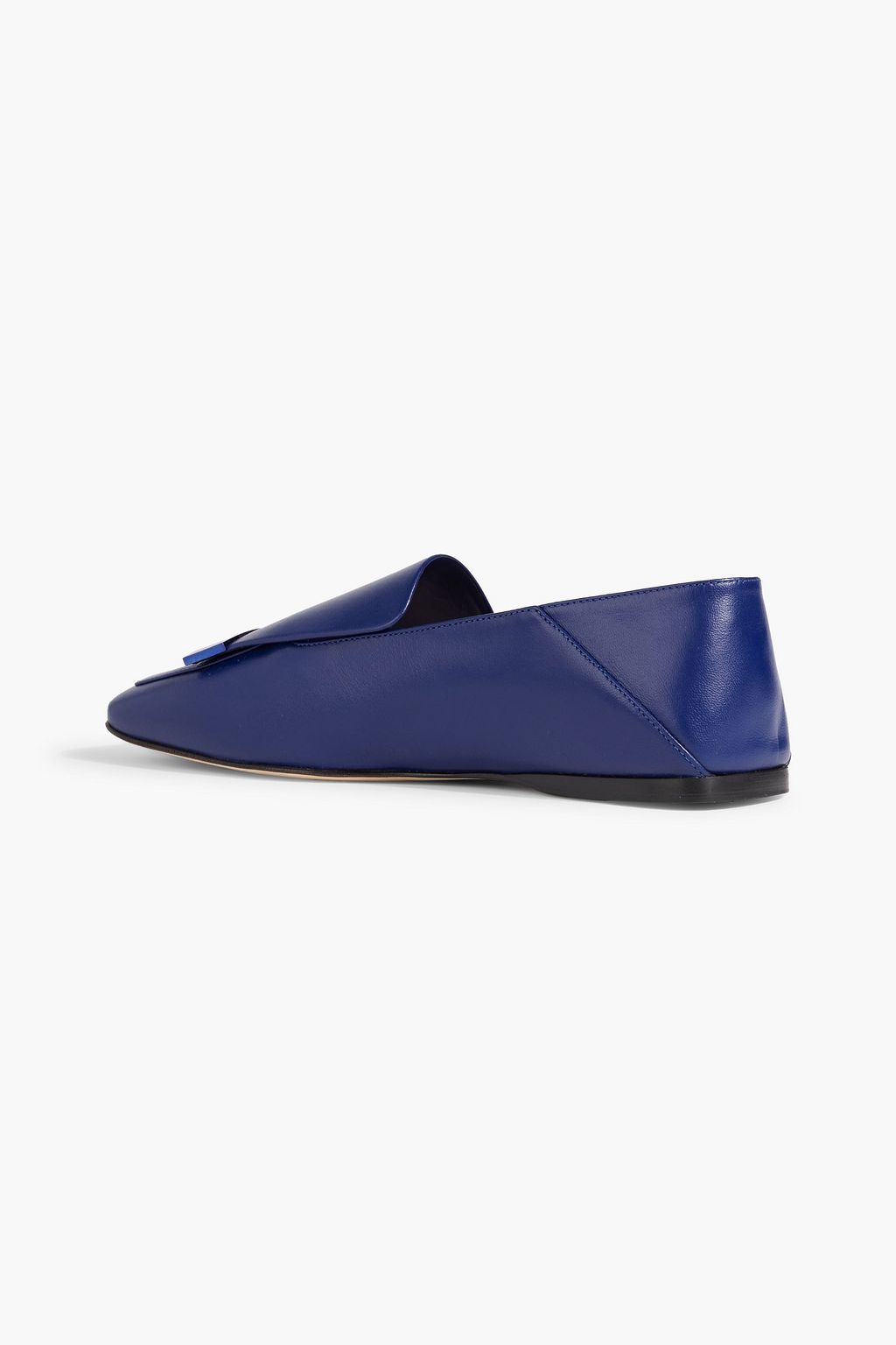 SERGIO ROSSI sr1 leather collapsible-heel loafers