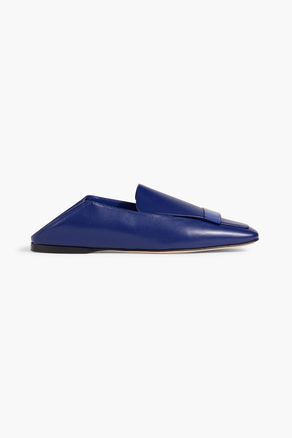 SERGIO ROSSI sr1 leather collapsible-heel loafers