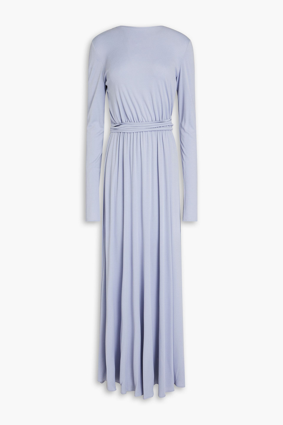 pucci - cutout jersey maxi dress - purple - it 44
