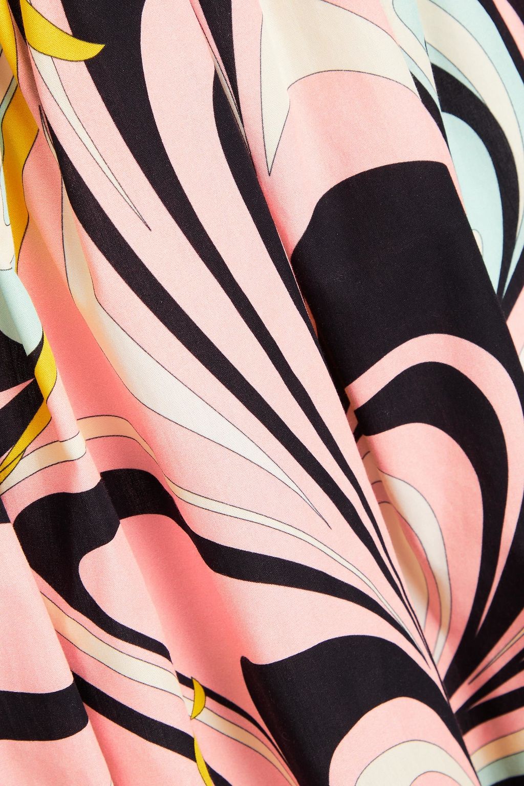 PUCCI Printed cotton-poplin maxi skirt