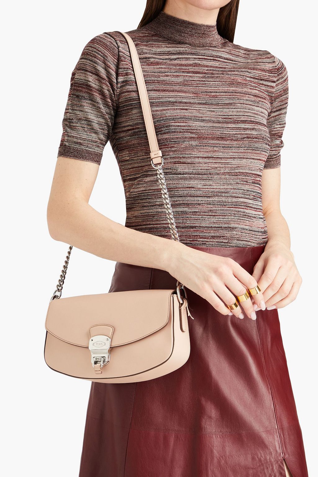 TOD'S Tracollina Demi leather cross-body bag