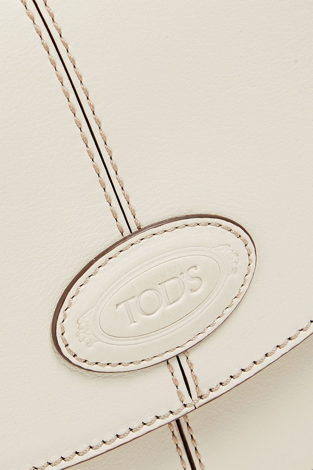 TOD'S C-bag pebbled-leather shoulder bag