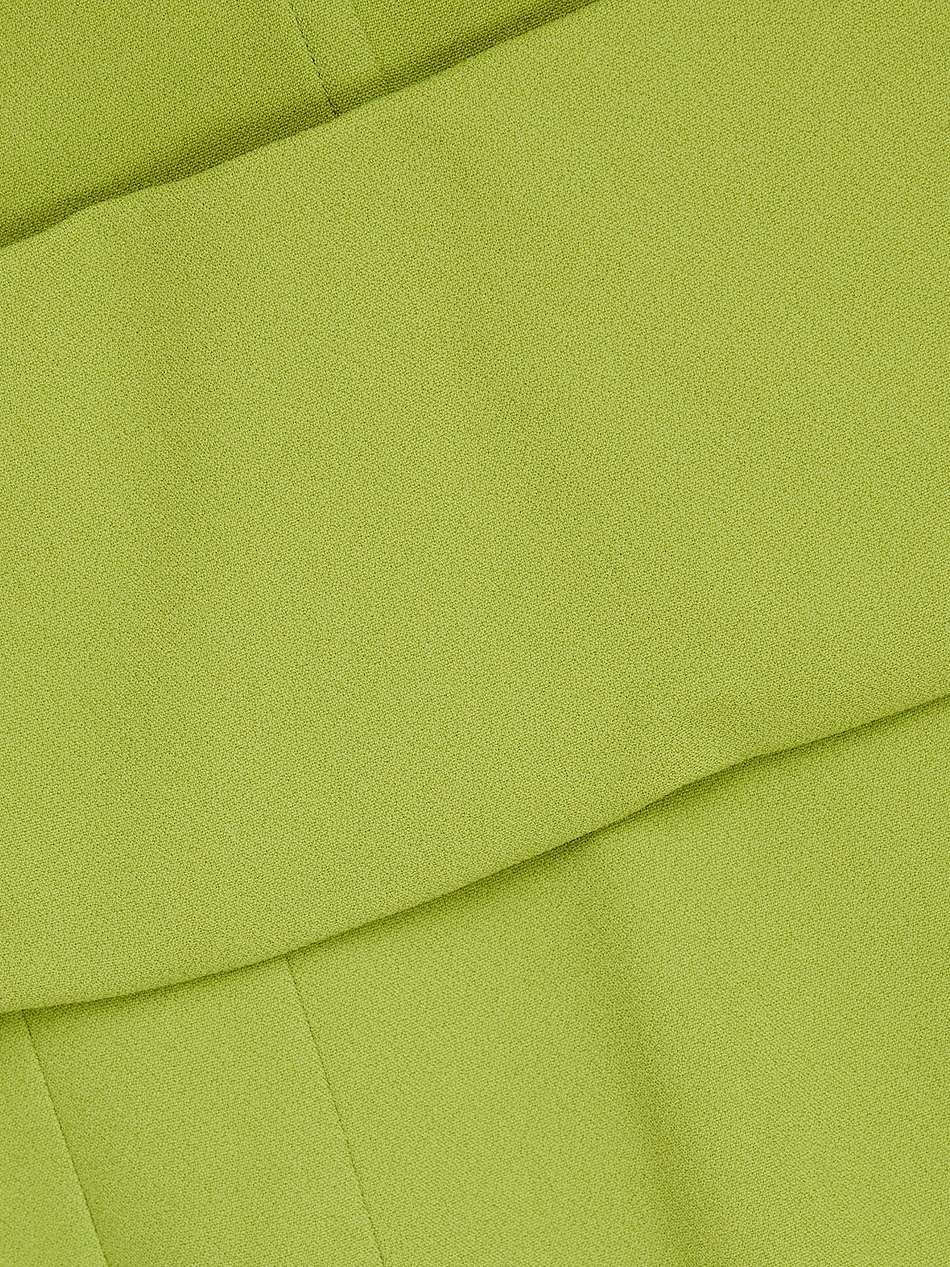 stretch-crepe midi dress