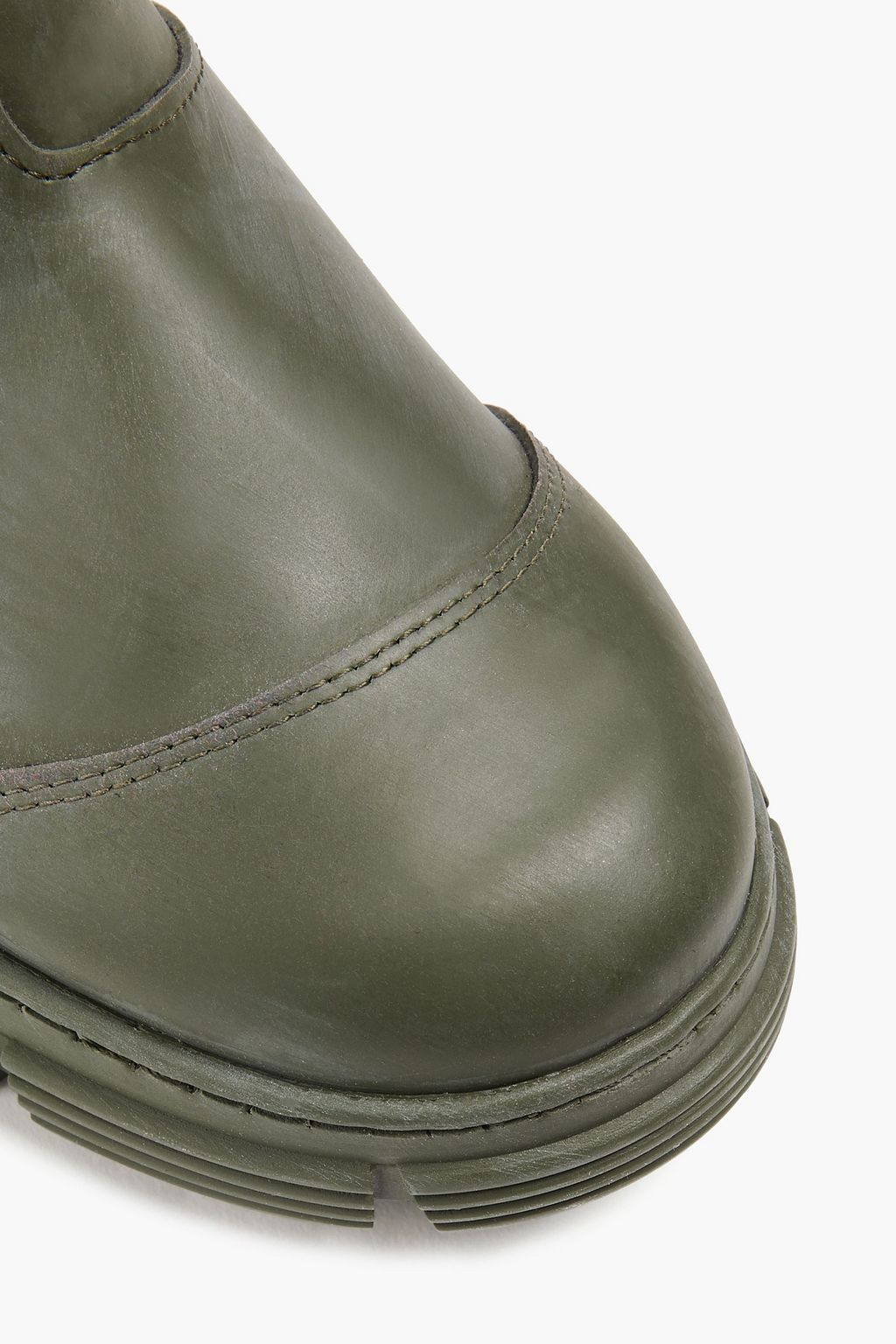 GANNI Rubber knee boots
