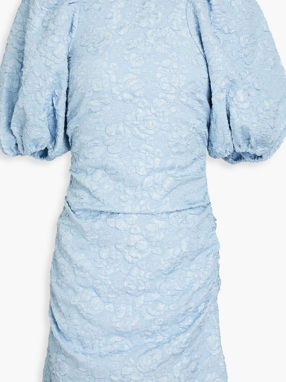 cloqué mini dress