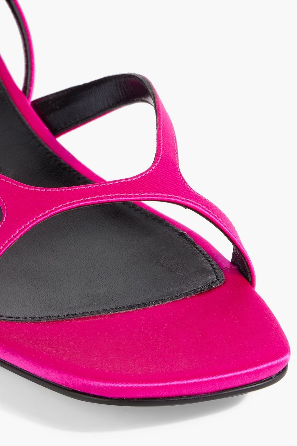 SERGIO ROSSI sr Aracne 15 satin sandals