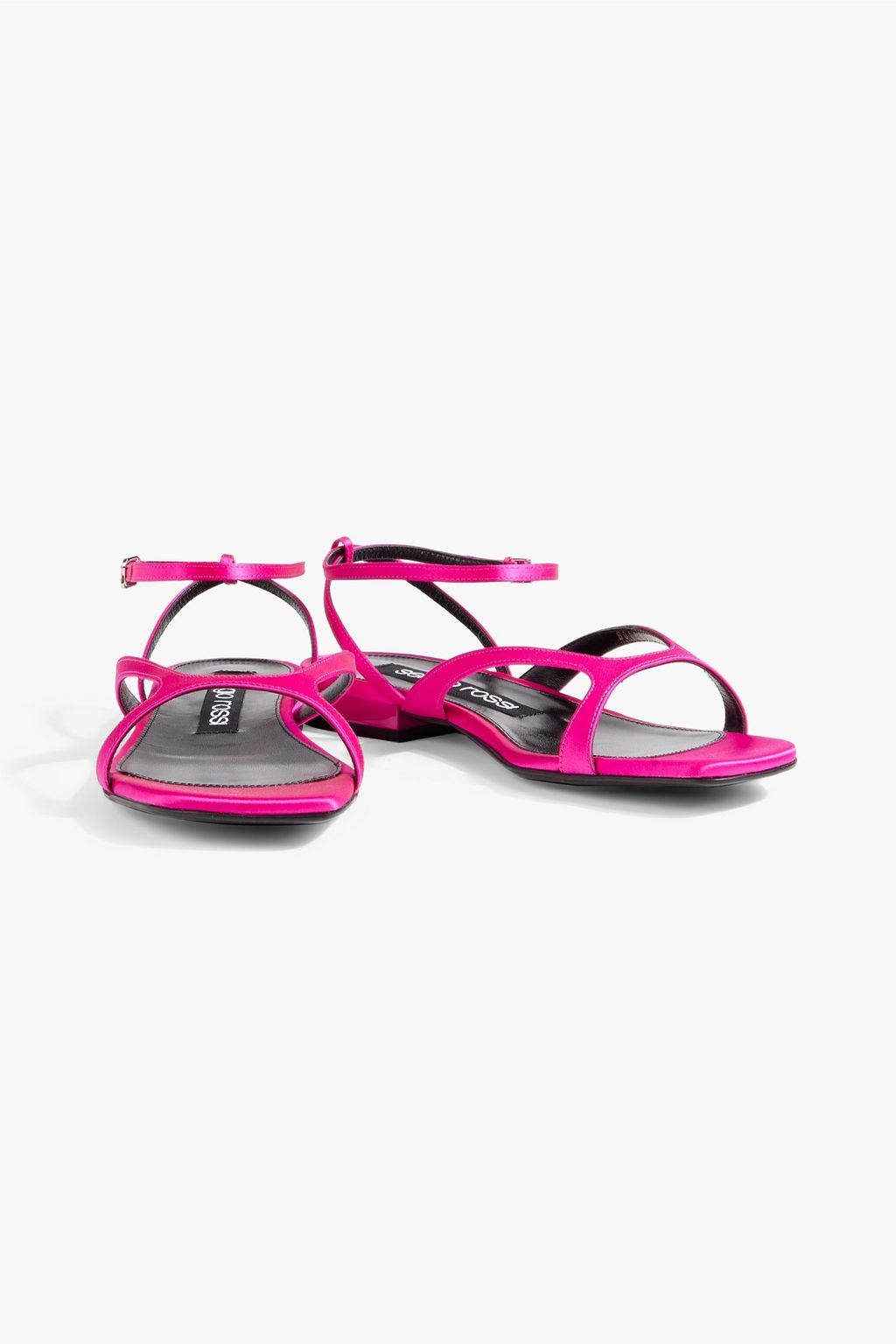 SERGIO ROSSI sr Aracne 15 satin sandals