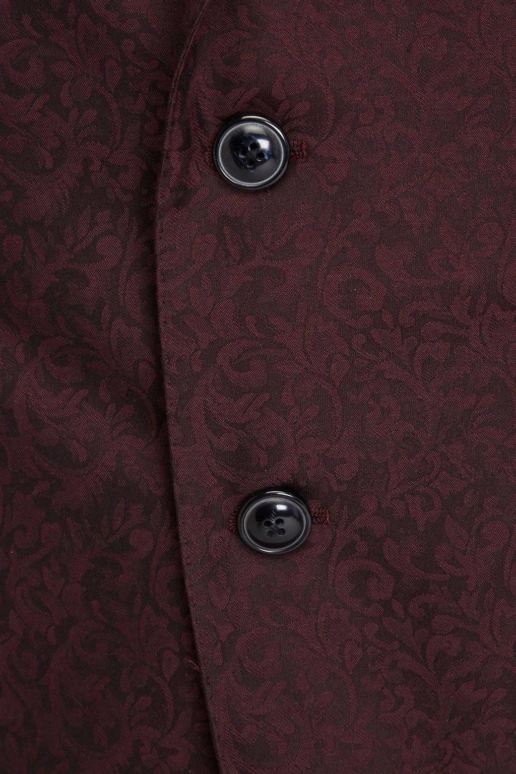 DOLCE&GABBANA بدلة من الجاكار ومزيج الحرير والصوف بقصة ضيقة