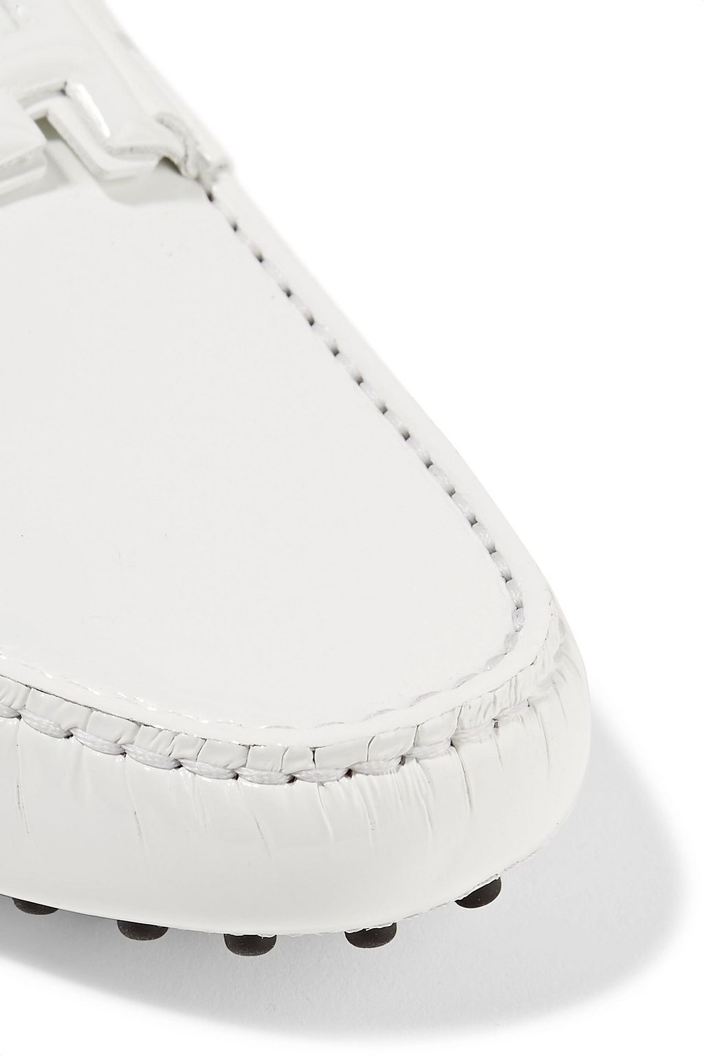 TOD'S Double T patent-leather loafers
