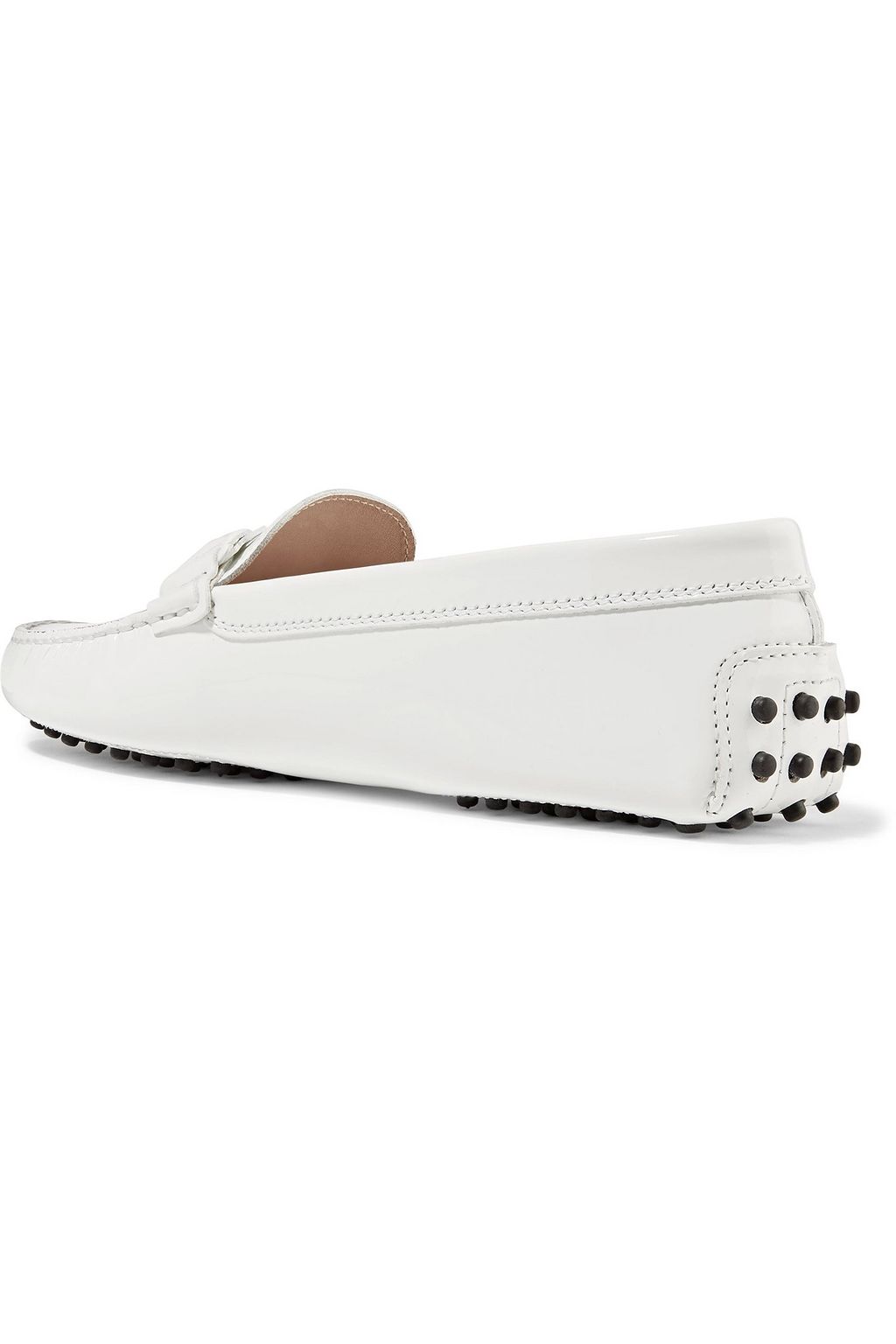 TOD'S Double T patent-leather loafers
