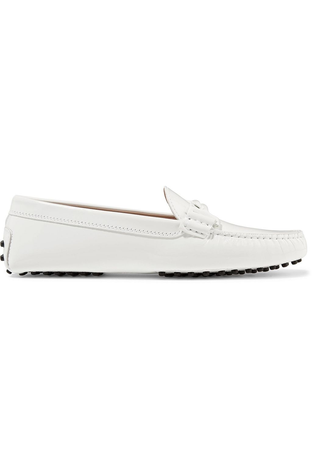 Tods patent loafers hotsell