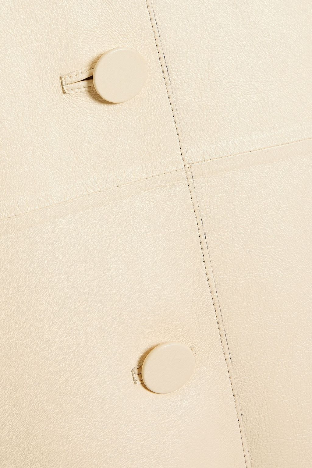 MARNI Felt-trimmed leather vest