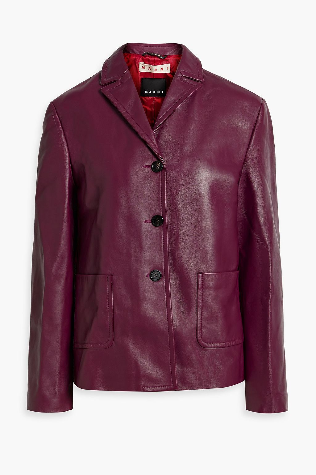 The outnet leather jacket sale