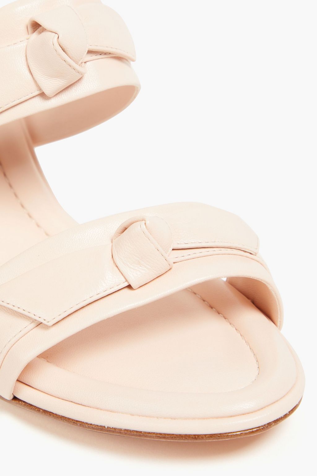 ALEXANDRE BIRMAN حذاء ميول “كلاريتا” مزين بربطة على شكل فراشة وبكعب مقاس 60