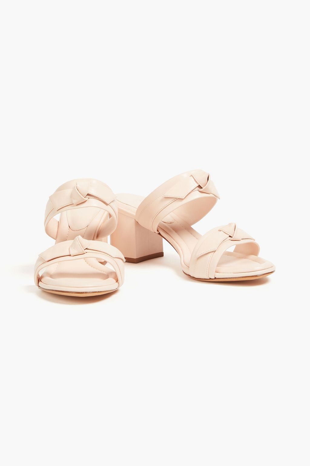 ALEXANDRE BIRMAN حذاء ميول “كلاريتا” مزين بربطة على شكل فراشة وبكعب مقاس 60