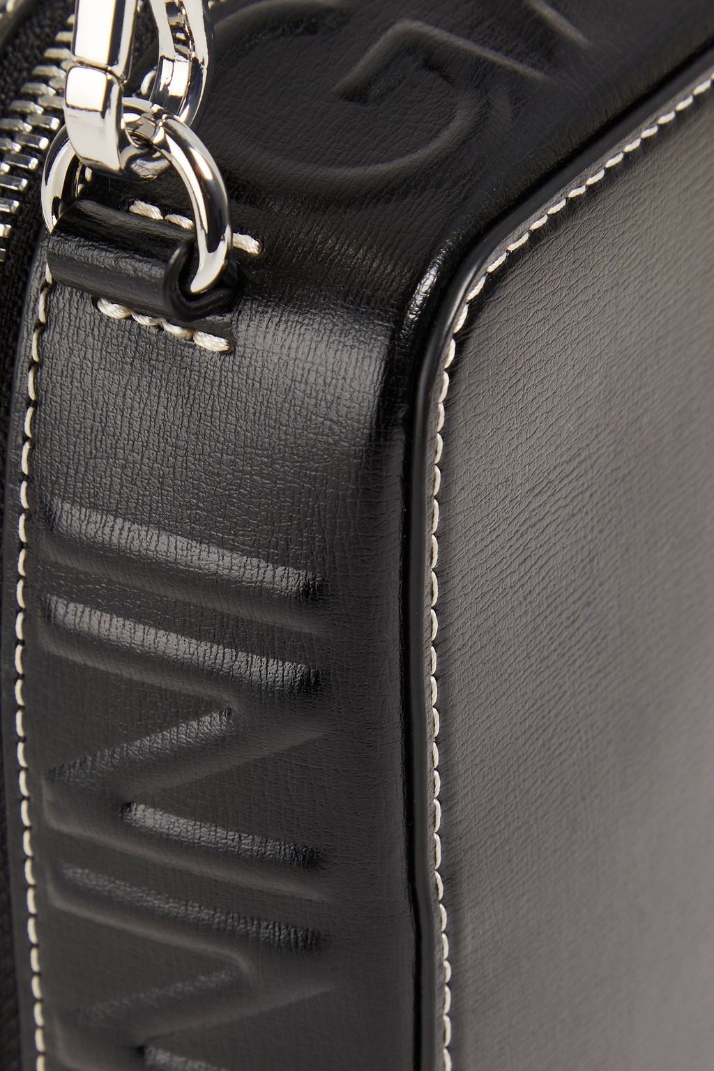 GANNI Banner leather shoulder bag