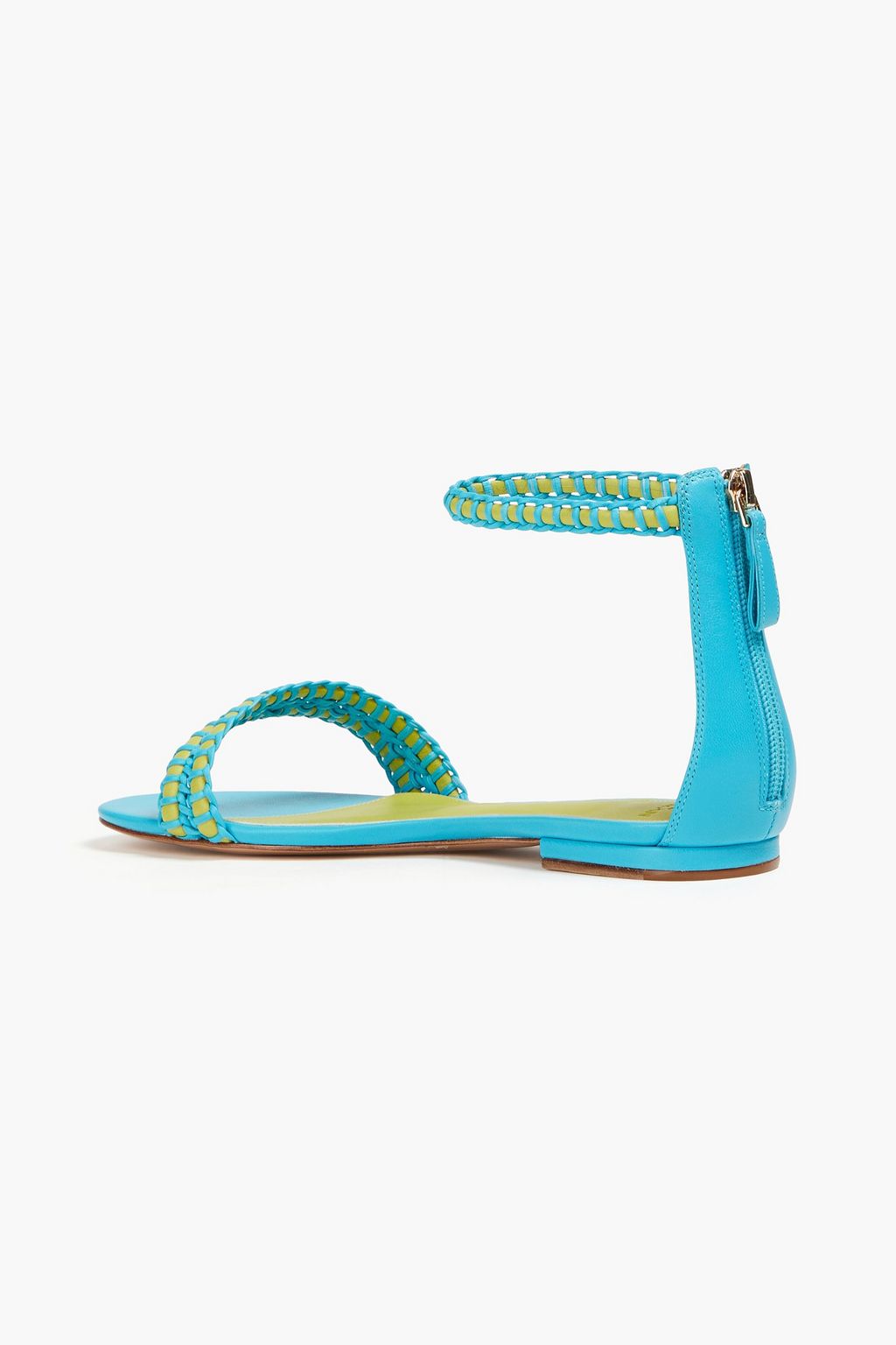 ALEXANDRE BIRMAN Emmy two-tone leather sandals