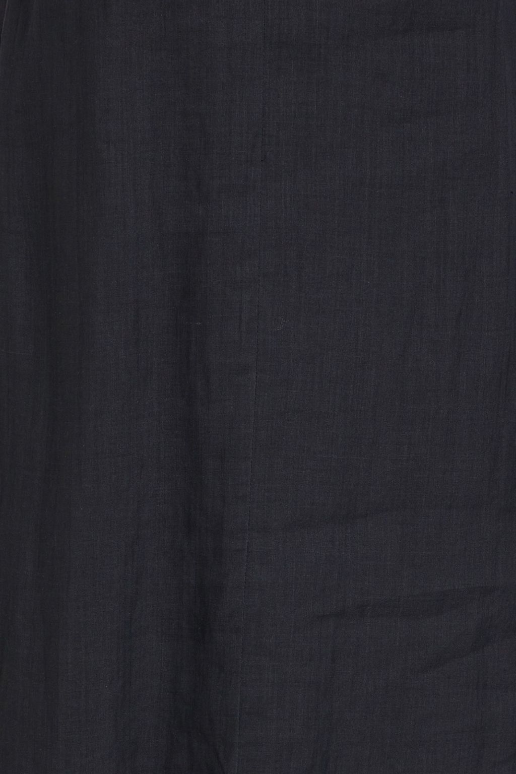 FRAME Gahthered ramie-gauze maxi dress