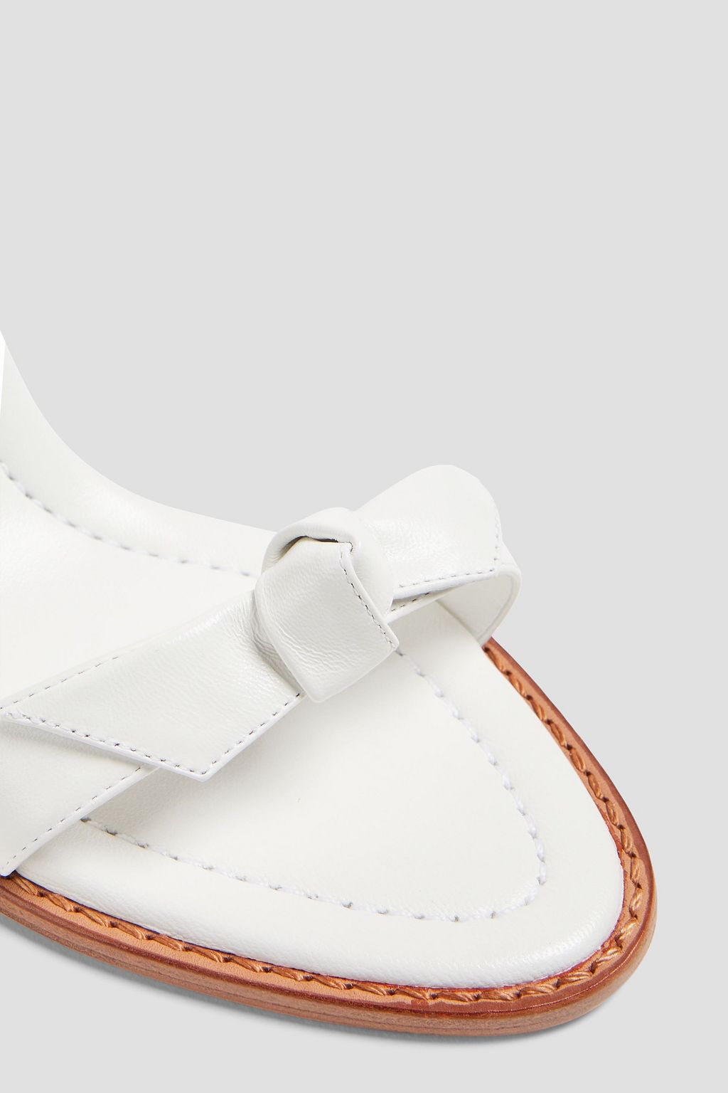 ALEXANDRE BIRMAN Clarita スエード スリングバックパンプス ノット付き