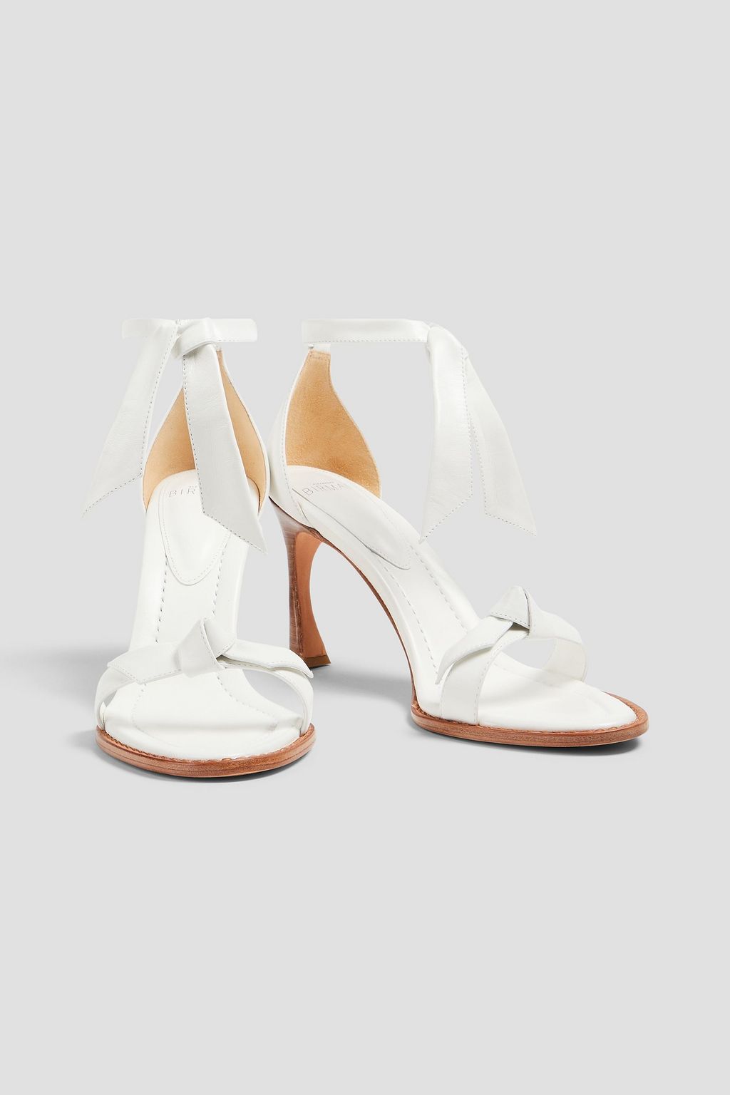 ALEXANDRE BIRMAN Clarita スエード スリングバックパンプス ノット付き