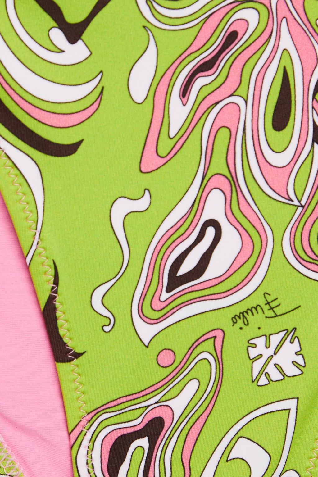 PUCCI トライアングルビキニ プリント入り