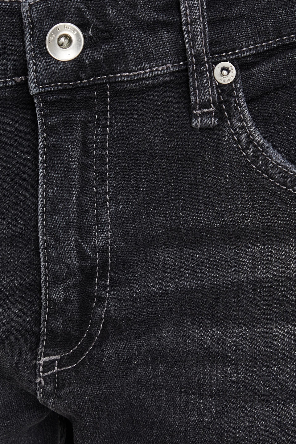 Rag & Bone Dre Faded Boyfriend Jeans In Black