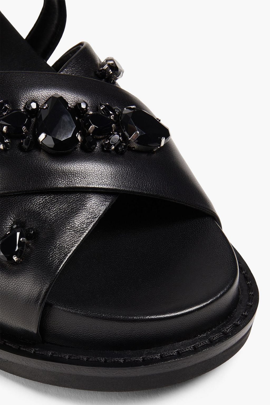 SIMONE ROCHA Embellished leather sandals