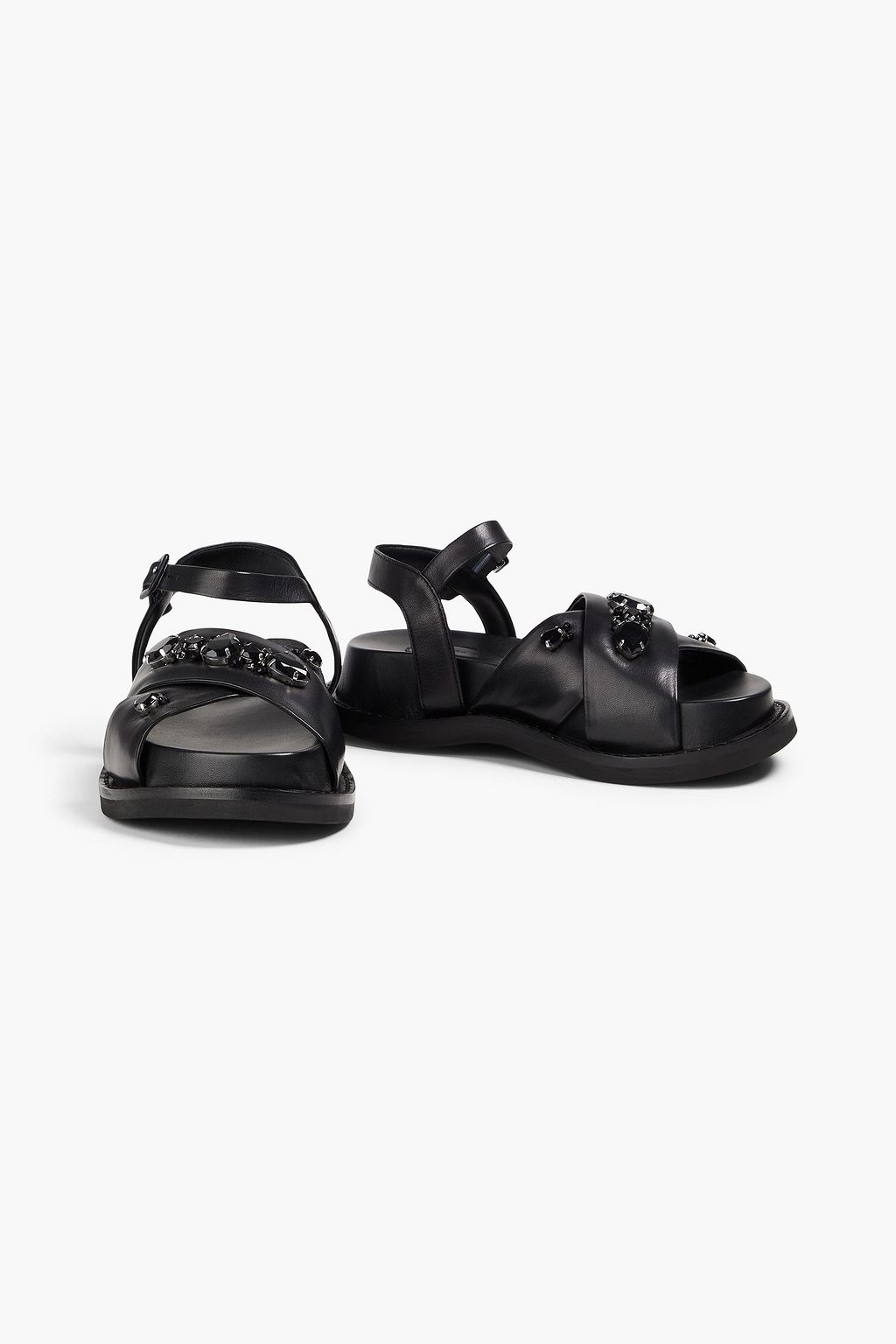 SIMONE ROCHA Embellished leather sandals