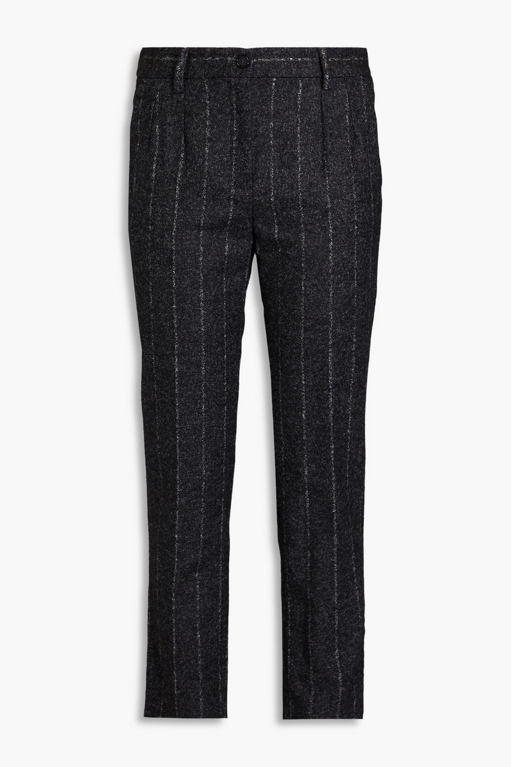 Dolce & Gabbana Black Tapered Women Wool Pants main image 0