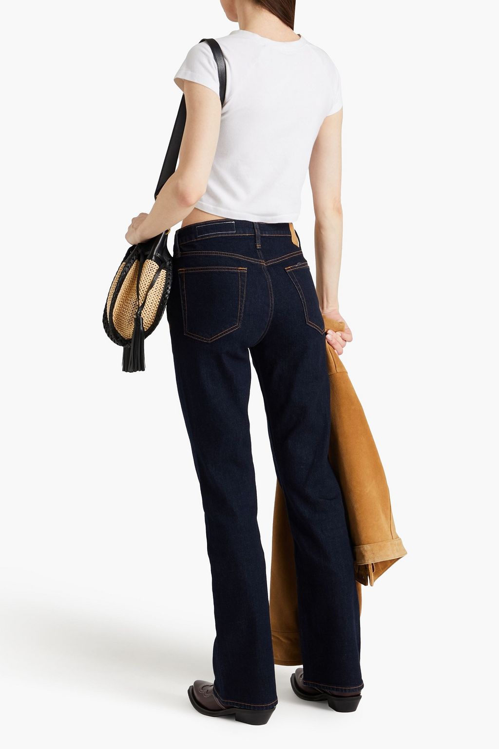 RAG & BONE جينز ’’بيتون’’ بقصّة بوت كت وخصر متوسط الارتفاع