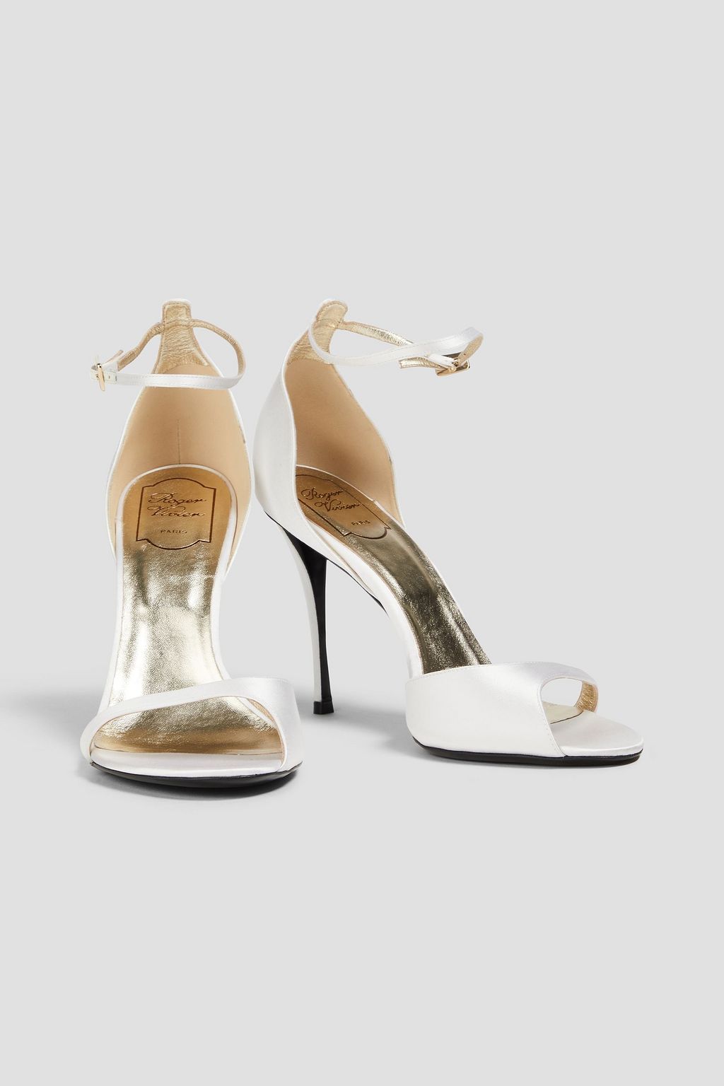 ROGER VIVIER 새틴 샌들