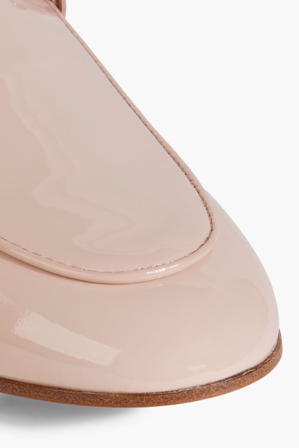 TOD'S Double T patent-leather loafers