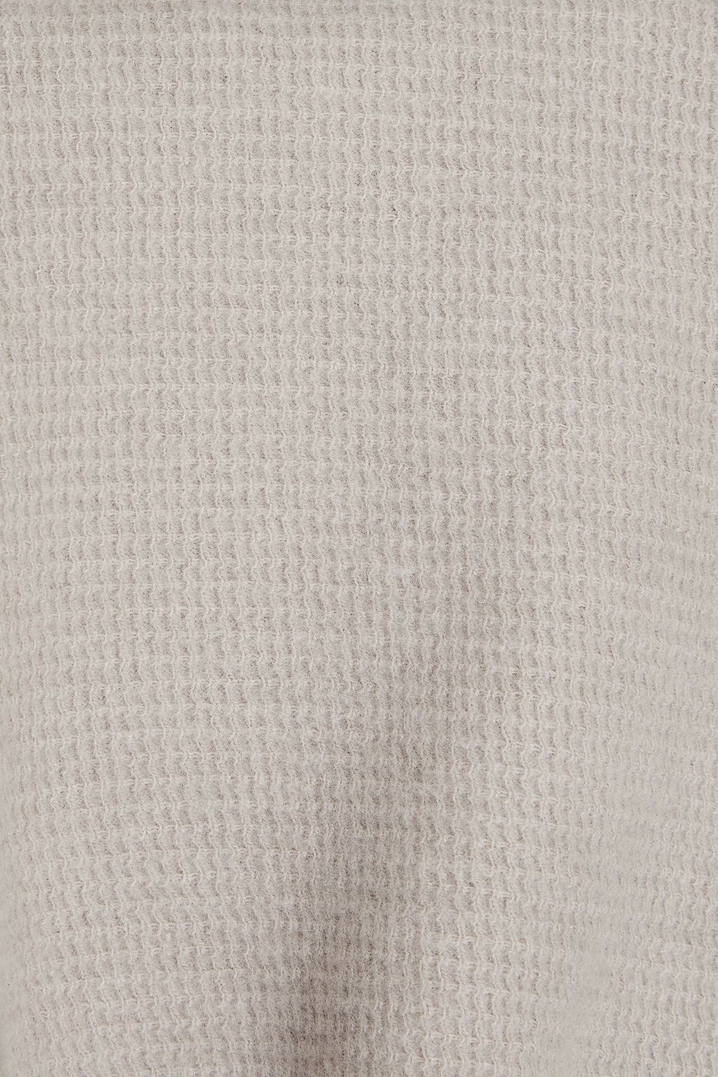 JAMES PERSE ワッフルニット コットン&カシミヤ混 ショートパンツ