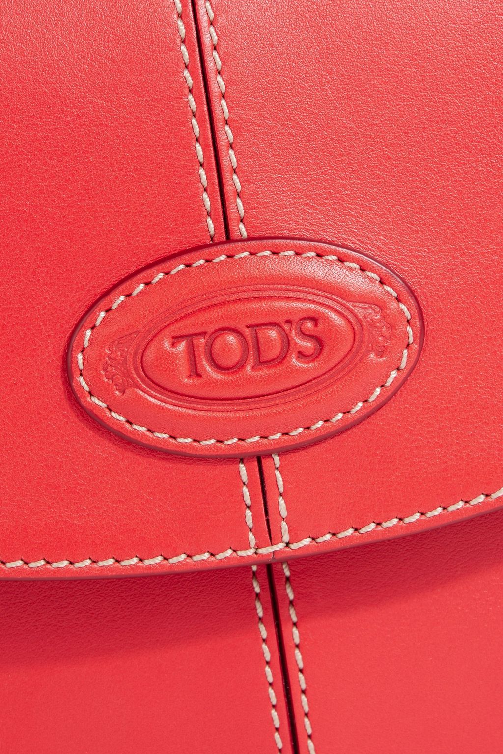 TOD'S حقيبة كتف مصنوعة من الجلد المُحبّب