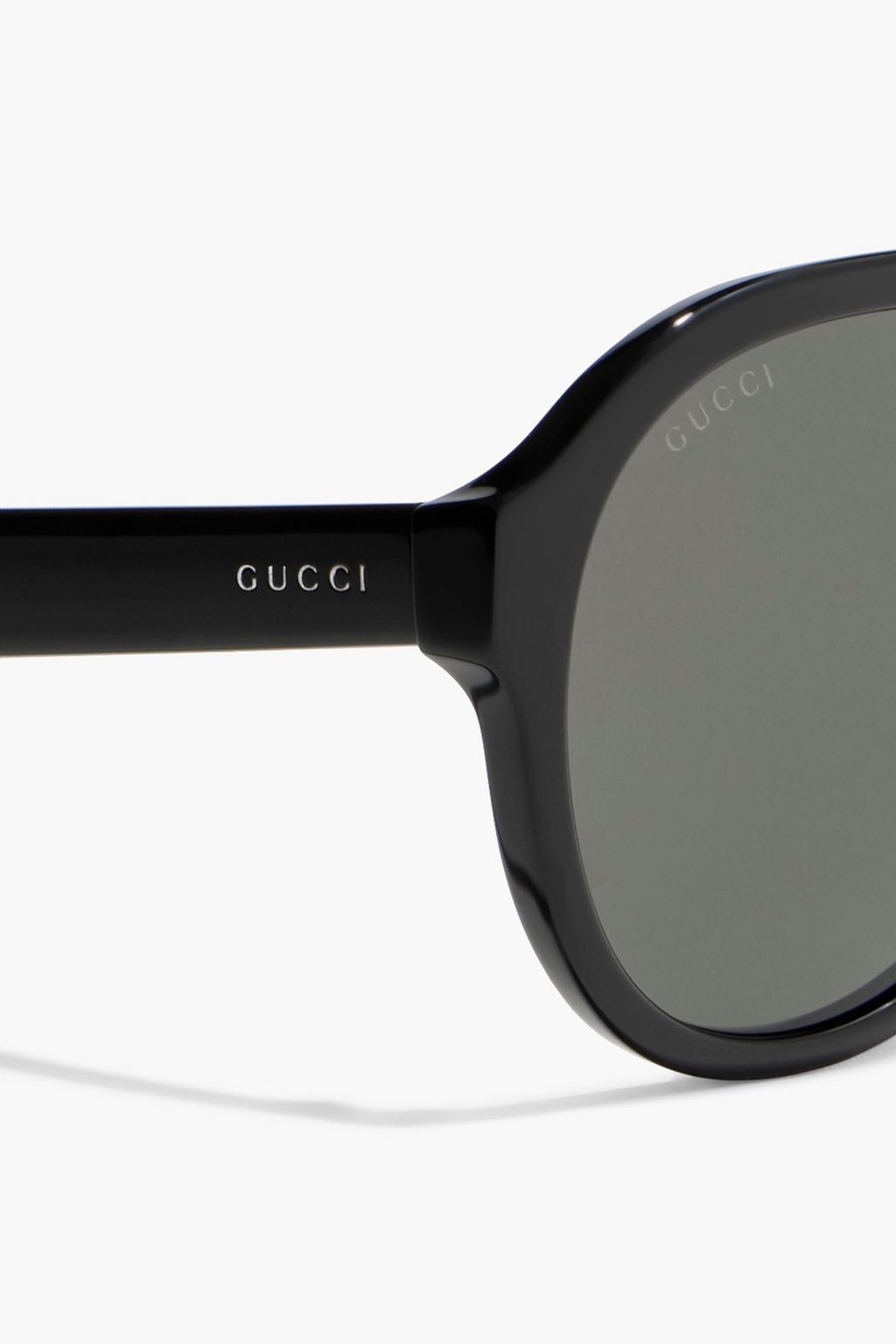 GUCCI Aviator-style acetate sunglasses