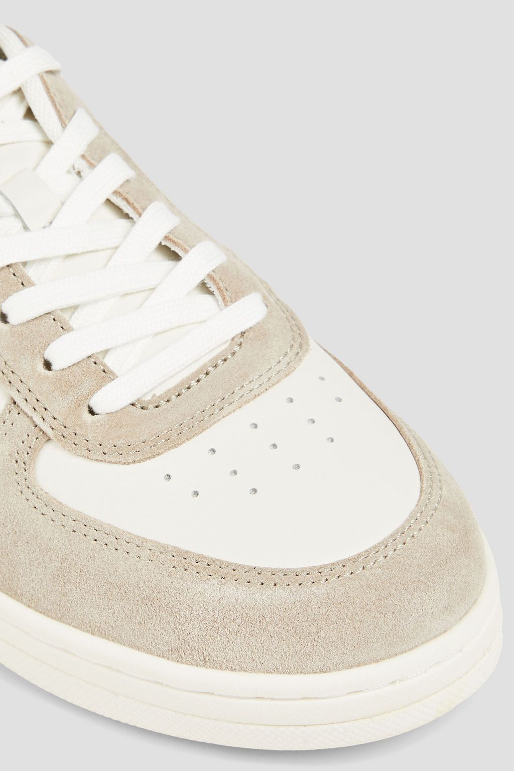 RAG & BONE Retro Court leather and suede sneakers
