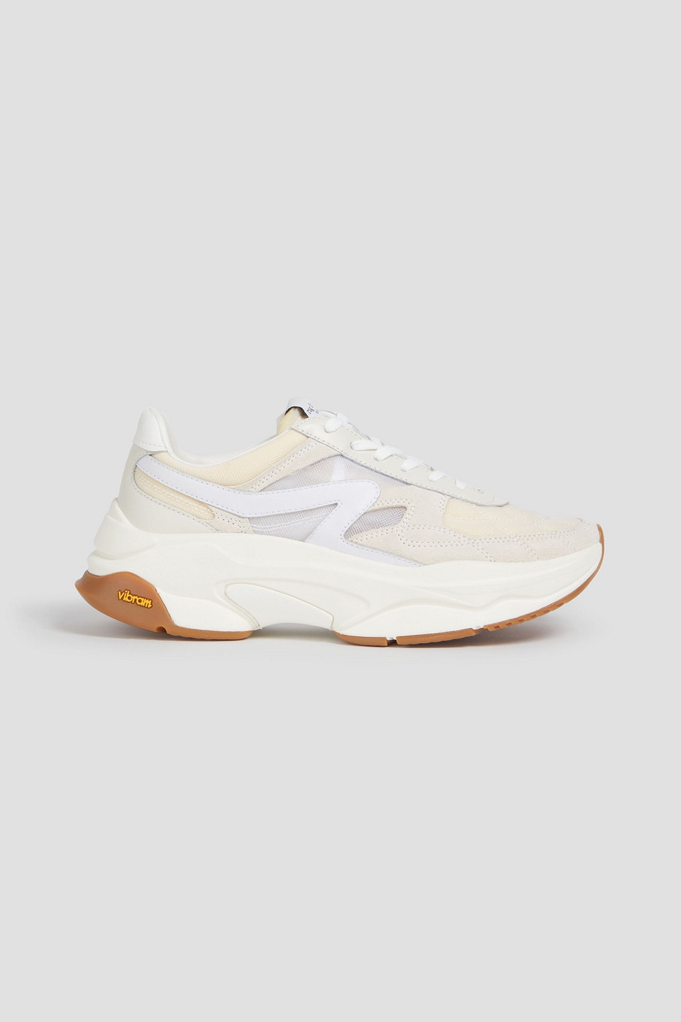 Shop Rag & Bone Rb Legacy Runner Mesh, Suede And Leather Sneakers In Cream