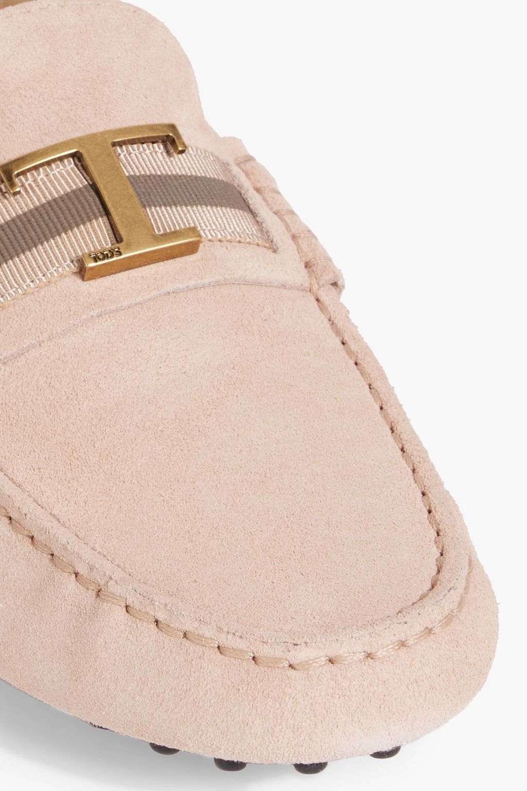 TOD'S T Timeless suede loafers