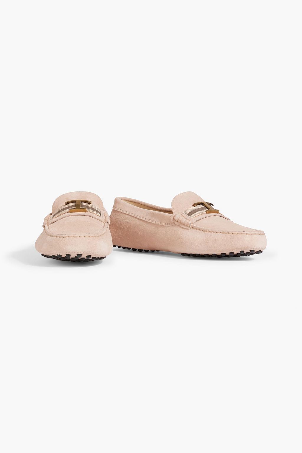 TOD'S T Timeless suede loafers