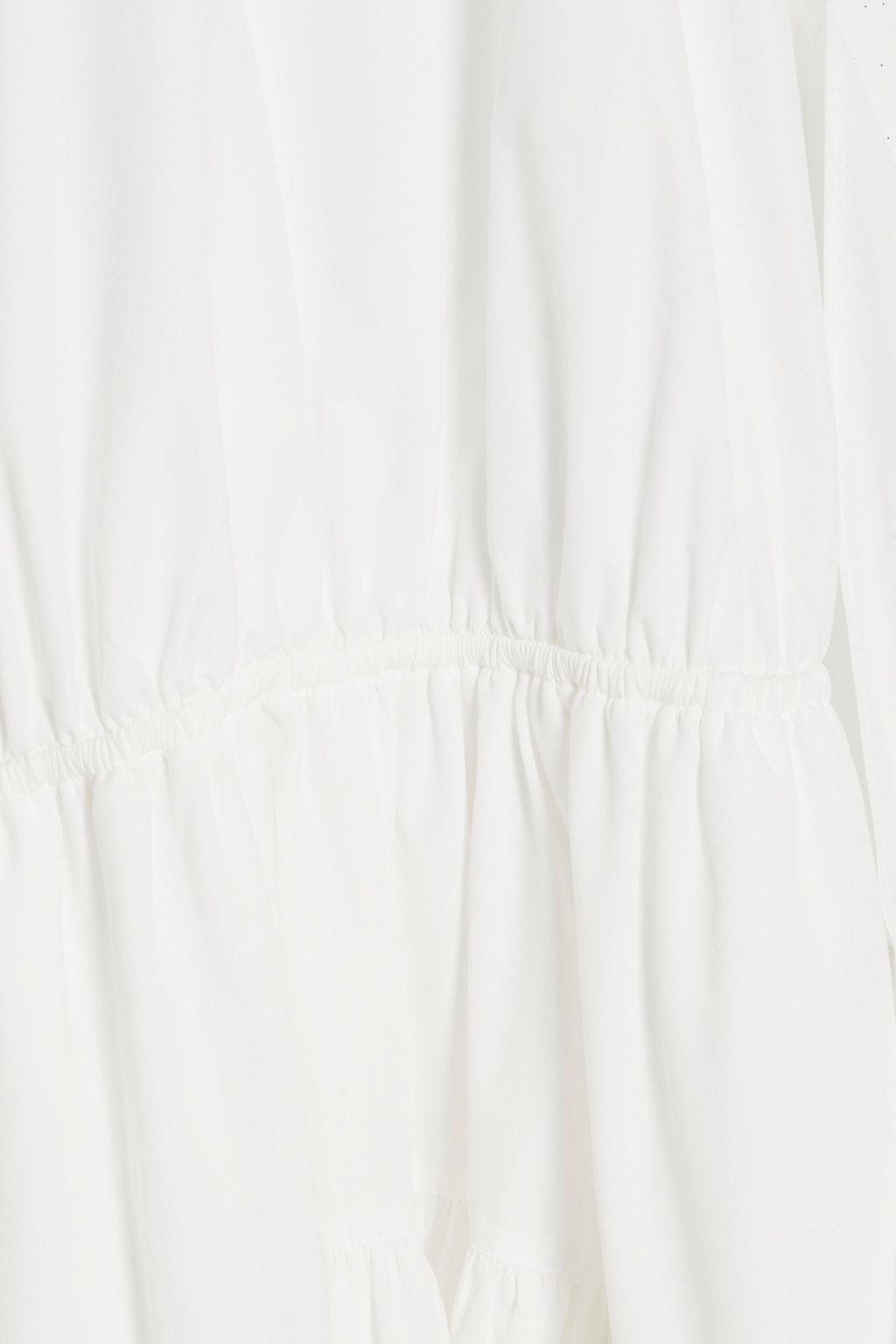 VINCE. Cotton-poplin halterneck midi dress