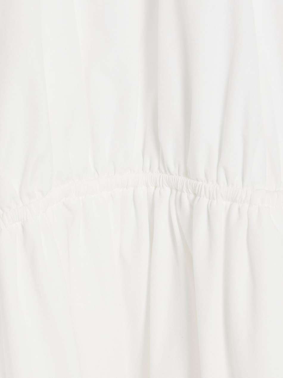 cotton-poplin halterneck midi dress