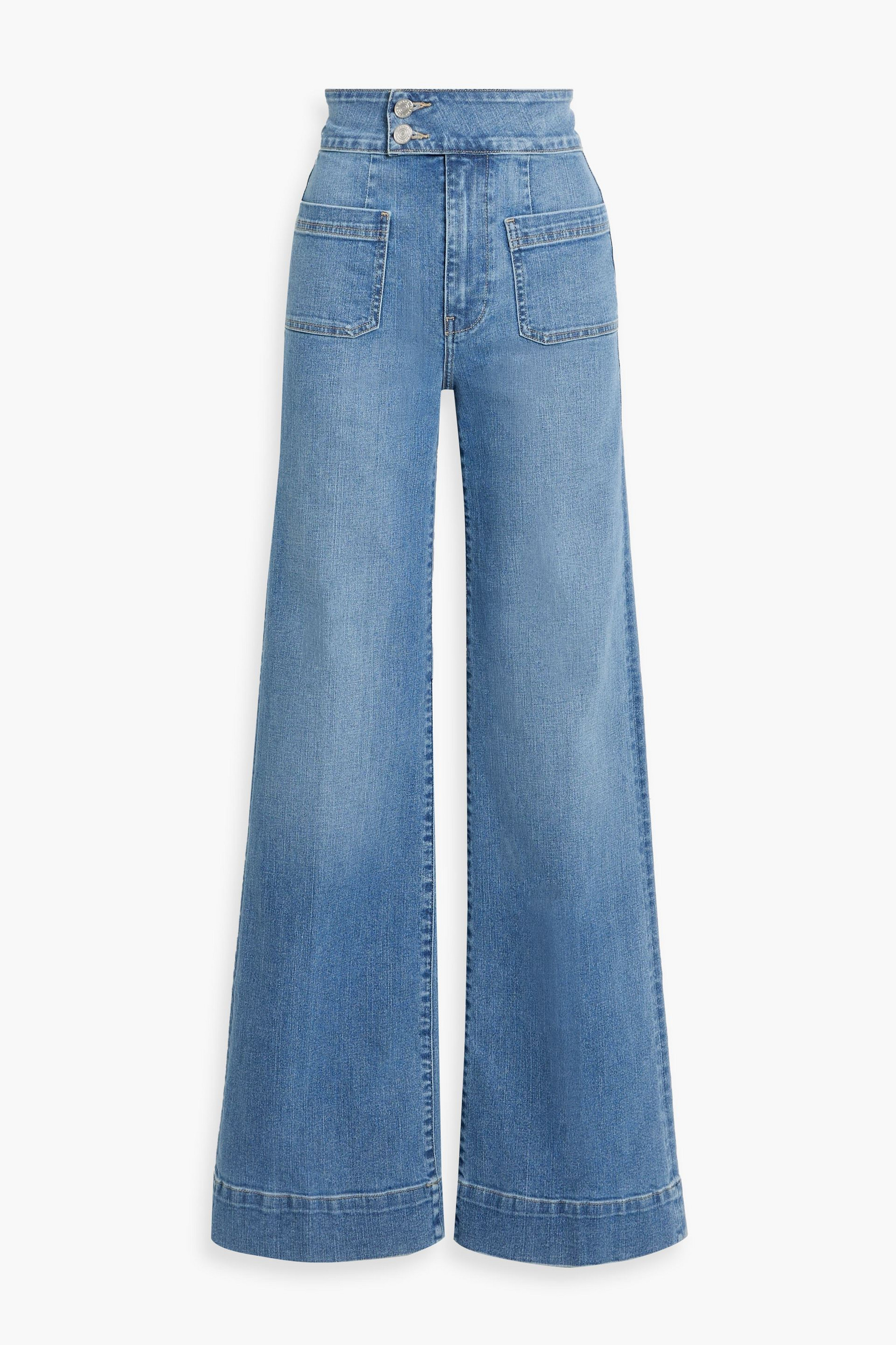 FRAME Le Hardy high-rise wide-leg jeans