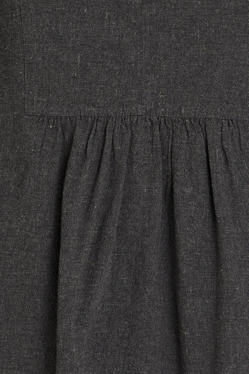 JAMES PERSE GATHERED CREPE BLOUSE