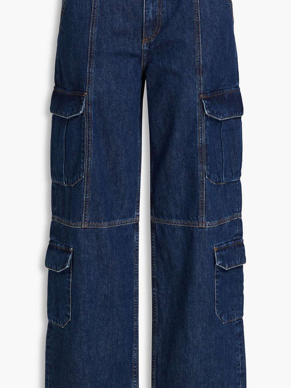 cailyn denim cargo jeans