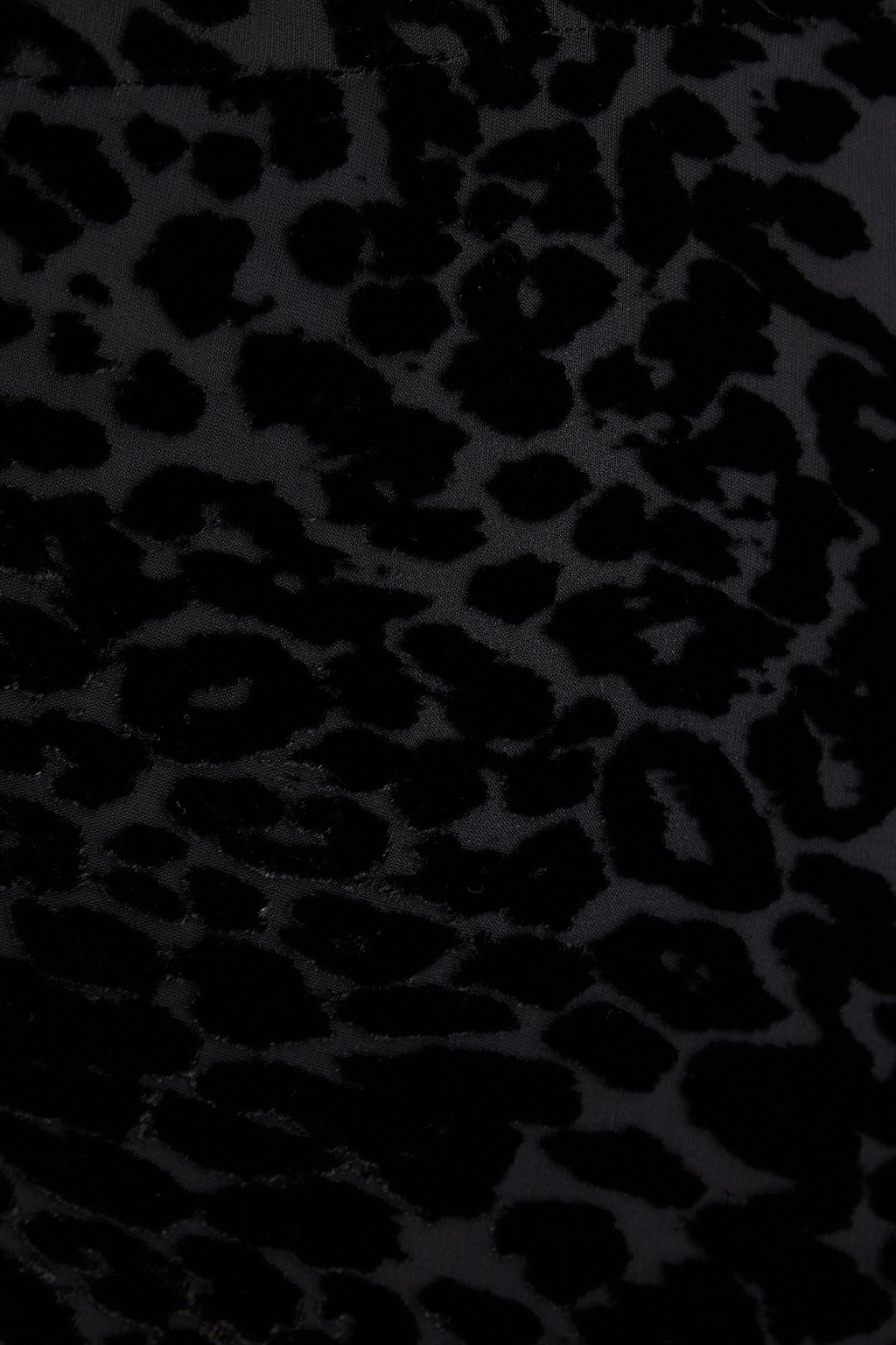 NICHOLAS Leopard-print devoré-velvet gown