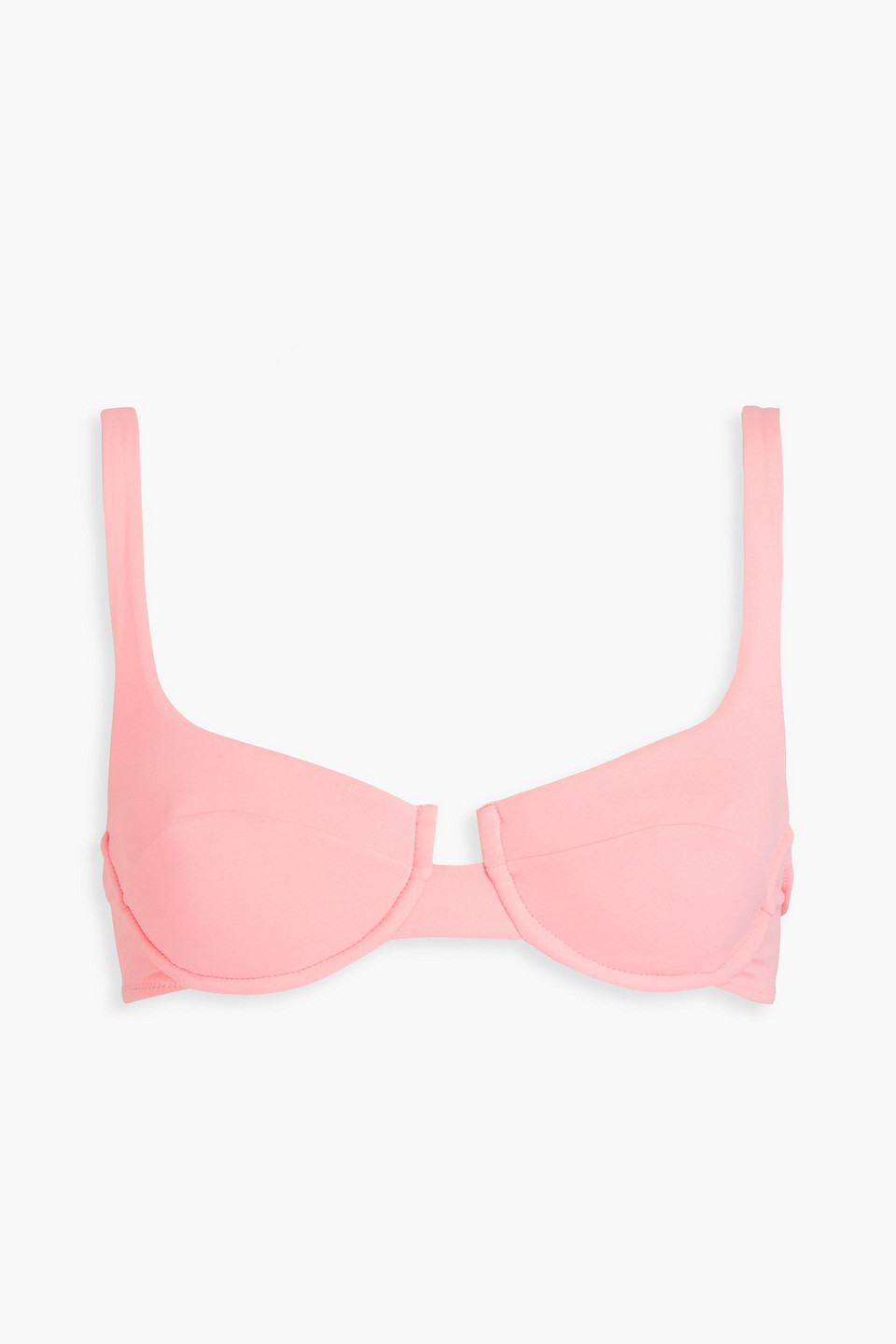 Melissa Odabash Montreal Underwired Bikini Top In Baby Pink