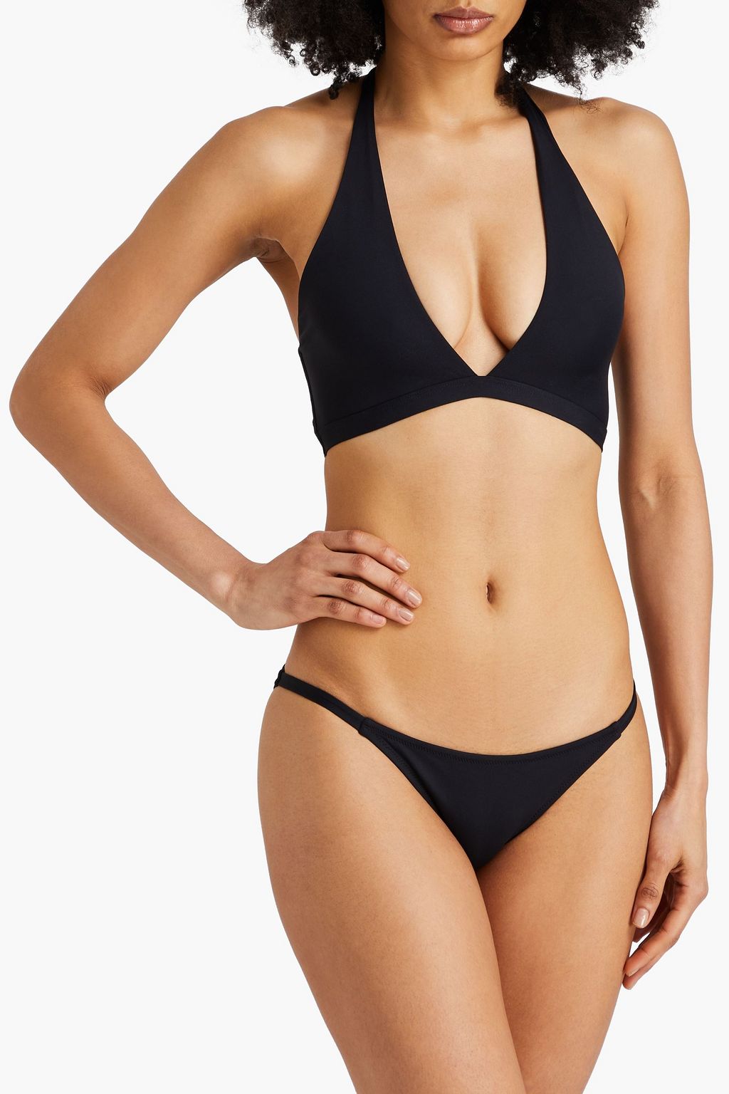 MELISSA ODABASH Prague halterneck bikini top