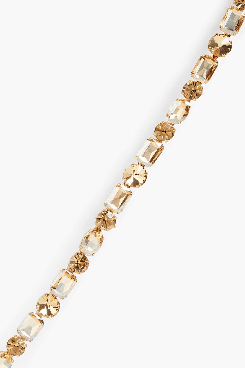DOLCE&GABBANA Bead-embellished snake-effect leather belt