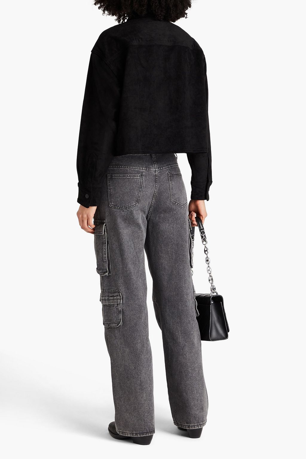 RAG & BONE Jaiden faux stretch-suede jacket