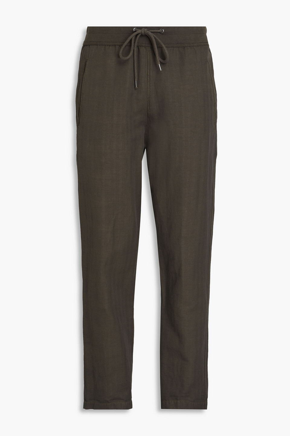 JAMES PERSE HERRINGBONE TWILL TAPERED trousers